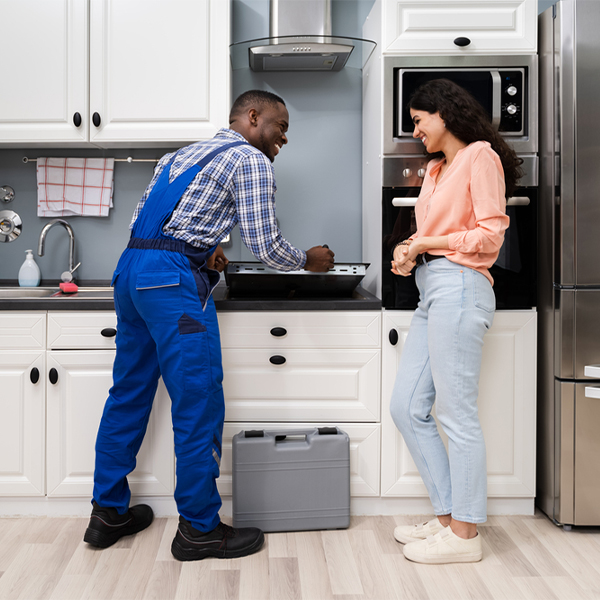 can you provide an estimate for cooktop repair before beginning any work in Teeds Grove IA